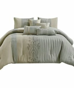 JABA USA Kaleen 7PC COMFORTER SET, Queen
