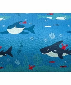 Safdie & Co. 3-piece Polyester Shark Double Queen Quilt Set In Multi-Color 5 Safdie & Co. 3-piece Polyester Shark Double Queen Quilt Set In Multi-Color -Bare Sales Store c6512bfd011c4198 8297 w800 h800 b0 p0