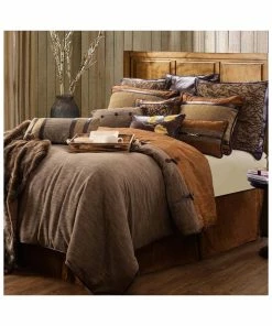 HiEnd Accents Highland Lodge Comforter Set, 5PC, Super King
