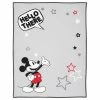 Lambs & Ivy Disney Baby MICKEY MOUSE Picture Perfect Baby Blanket - Gray