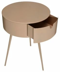 Meridian Furniture Bali Metal Side Table/Nightstand, Pink -Bare Sales Store cbd1f8a502741733 5579 w800 h800 b1 p0