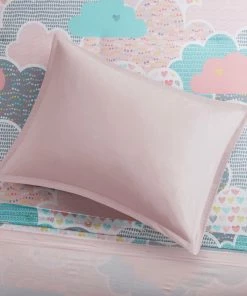 Olliix Kids Cotton Comforter/Duvet Cover/Coverlet Set, Pink, Full/Queen, Duvet Cover -Bare Sales Store cc91597a0368a628 3118 w800 h800 b0 p0