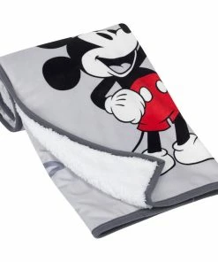 Lambs & Ivy Disney Baby MICKEY MOUSE Picture Perfect Baby Blanket - Gray -Bare Sales Store cdc184070e2632cf 5494 w800 h800 b1 p0