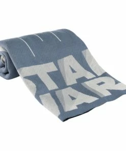 Lambs & Ivy Star Wars Signature Millennium Falcon Blue/Gray Knit Baby Blanket -Bare Sales Store cee16bfb003800a1 5495 w800 h800 b1 p0