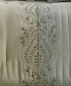 JABA USA Kaleen 7PC COMFORTER SET, Queen -Bare Sales Store cf81fc8a00d60e9b 0549 w800 h800 b0 p0