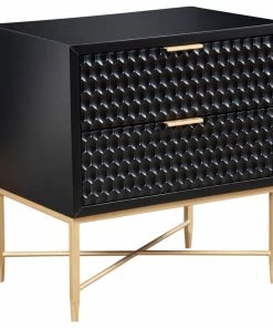 Origins By Alpine LLC Black Pearl Nightstand 5 Origins By Alpine LLC Black Pearl Nightstand -Bare Sales Store cf914d4f00b7ab72 9073 w800 h800 b1 p0