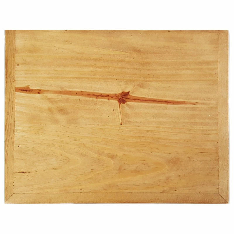 Pina Elegance Traditional Rustic Nightstand, Left Side 4 Pina Elegance Traditional Rustic Nightstand, Left Side - Image 4