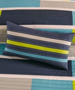 Olliix Mi Zone Bradley Brick Stripe Youth Coverlet Set, Lime Blue, Antimicrobial 10 Olliix Mi Zone Bradley Brick Stripe Youth Coverlet Set, Lime Blue, Antimicrobial -Bare Sales Store d3f132110206eb3e 8333 w800 h800 b0 p0