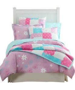Lullaby Bedding Printed Quilted, Butterfly Garden, Euro Shams