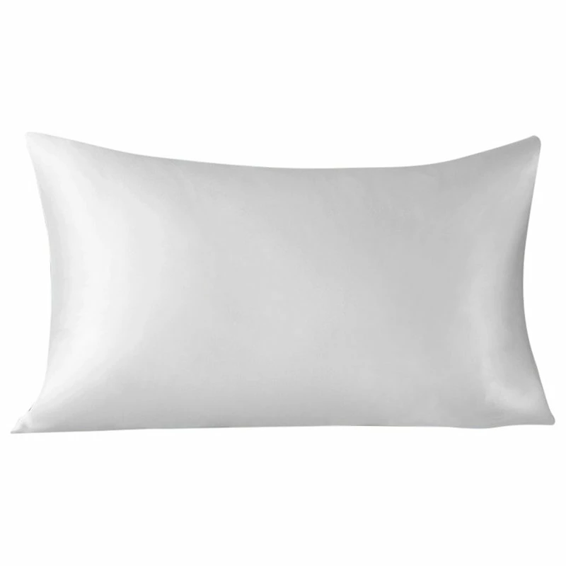 Olliix Madison Park Mulberry Silk Luxury Single Pillowcase, White, King 1 Olliix Madison Park Mulberry Silk Luxury Single Pillowcase, White, King