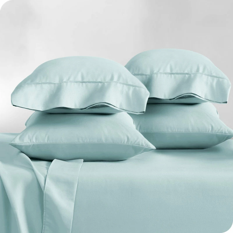 Bare Home Microfiber Pillowcases - Multi-Pack, Light Blue, King, Set Of 4 1 Bare Home Microfiber Pillowcases - Multi-Pack, Light Blue, King, Set Of 4