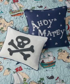 Olliix Kids Pirate Adventure Comforter/Coverlet Set With Dec Pillows, Twin 26 Olliix Kids Pirate Adventure Comforter/Coverlet Set With Dec Pillows, Twin -Bare Sales Store d8a16cb4016dfde5 6719 w800 h800 b0 p0