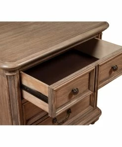 Alpine Furniture, Inc Alpine Furniture Melbourne 2 Drawer Wood Nightstand In French Truffle -Bare Sales Store dde1880c0e55d4c7 3475 w800 h800 b1 p0
