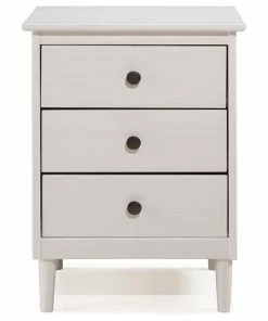 Walker Edison Classic Midcentury Modern 3-Drawer Solid Wood Nightstand, White 7 Walker Edison Classic Midcentury Modern 3-Drawer Solid Wood Nightstand, White -Bare Sales Store e401120d0b6b4ffb 9487 w800 h800 b1 p0