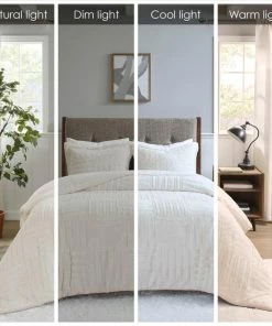 Olliix Madison Park Checkboard Brushed Long Fur Comforter Mini Set, Ivory, Full/Queen 15 Olliix Madison Park Checkboard Brushed Long Fur Comforter Mini Set, Ivory, Full/Queen -Bare Sales Store e4915505026b7609 1462 w800 h800 b0 p0