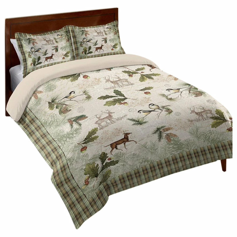 Laural Home Woodland Forest Comforter, Queen 1 Laural Home Woodland Forest Comforter, Queen