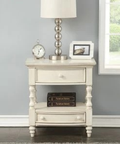 Comfort Pointe Shelton Two Drawer Nightstand -Bare Sales Store e691be930b8e8d61 6583 w800 h800 b0 p0