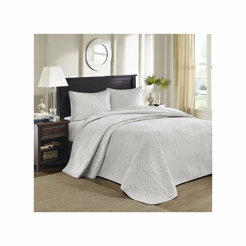 Olliix Madison Park Quilted Microfiber Bedspread Set, King 2 Olliix Madison Park Quilted Microfiber Bedspread Set, King - Image 2