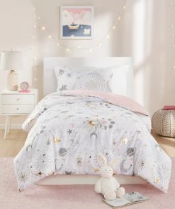 Olliix Mi Zone Kids Celia Celestial Comforter Set With Metallic Accents, Twin -Bare Sales Store eb116cf6016dfe41 3333 w800 h800 b0 p0