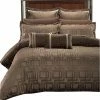 Royal Hotel Janet Soft Cotton Blend Bed In A Bag Set, King/Cal King