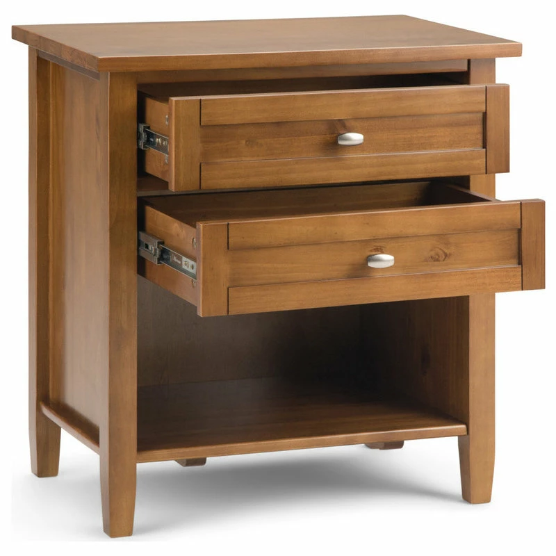 Simpli Home Ltd. Warm Shaker Bedside Table 5 Simpli Home Ltd. Warm Shaker Bedside Table - Image 5