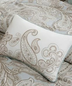 Olliix Madison Park Percale Printed 5-Piece Comforter Set, King/California King -Bare Sales Store ee91c1490225bc88 4909 w800 h800 b0 p0