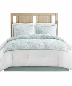 Olliix Harbor House Printed Comforter Bedding Set With Embroidery, King
