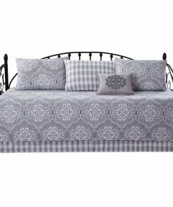 BNF Home Melody Mdln 6 Piece Quilted Daybed Set, Lavender, Daybed (75"x39")