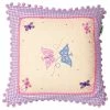 Wingreen Appliqued Cushion Cover - Butterfly