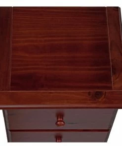 Palace Imports 100% Solid Wood 3-Drawer Night Stand, Mahogany -Bare Sales Store f6f1e77402aa97d4 8033 w800 h800 b1 p0