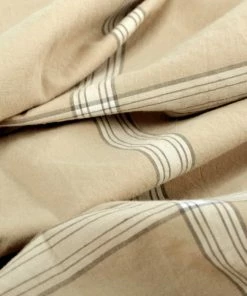 BNF Home Windowpane Washed Cotton Duvet Cover Set, Camel, King, 102"x90" -Bare Sales Store f7212e7e0e45d088 7460 w800 h800 b0 p0