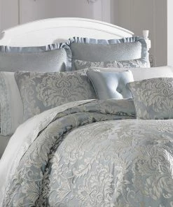 Five Queens Court Faith Queen Comforter Set, King, French Blue -Bare Sales Store f841ea0c09305338 7242 w800 h800 b0 p0