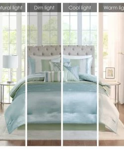 Olliix Madison Park Polyoni-Pieced And Pleated 7-Piece Comforter Set, Queen 26 Olliix Madison Park Polyoni-Pieced And Pleated 7-Piece Comforter Set, Queen -Bare Sales Store f911dee603e359cf 4391 w800 h800 b1 p0