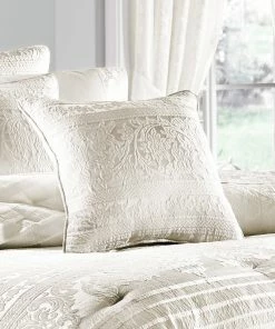 Five Queens Court Mackay Comforter Set, White, Queen -Bare Sales Store fd71be57098b7081 7232 w800 h800 b0 p0