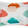 DDCG Bright Clouds Standard Brushed Poly Sham