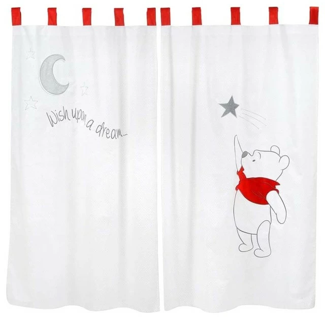 Blancho Bedding Disney Winnie The Pooh Sleeping Baby - Curtain 1 Blancho Bedding Disney Winnie The Pooh Sleeping Baby - Curtain