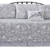 BNF Home Birdsong 6-Piece Quilted Daybed Set, Coral, Daybed, 75"x39"