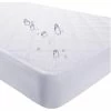 Homeroots Bed & Bath 9" Waterproof Bamboo Terry Crib Mattress Pad Liner Mattress Cover Only