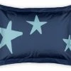DDCG Blue Star Pattern Standard Brushed Poly Sham