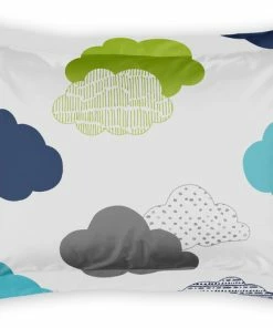 DDCG Cool Clouds Standard Brushed Poly Sham