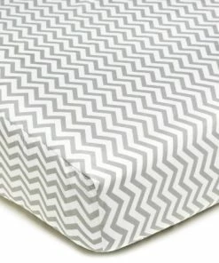 American Baby Company 100% Natural Cotton Percale Fitted Crib Sheet For Standard