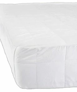 Smart Silk Mattress Protector, White, Queen