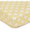 American Baby Company 100% Natural Cotton Percale Fitted Crib Sheet For Standard