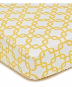 American Baby Company 100% Natural Cotton Percale Fitted Crib Sheet For Standard