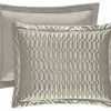 Five Queens Court Saranda Sham, Silver, Standard/Queen