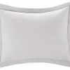 Epoch Hometex/Cottonpure Cottonpure Colors All Natural 100% Cotton Pillow Sham, White, Standard