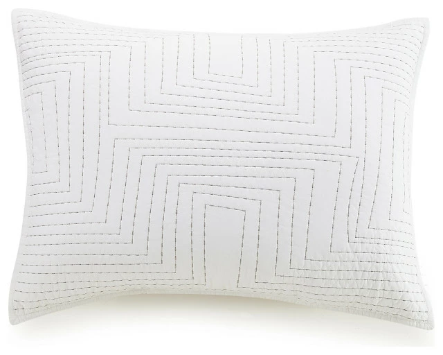 Lemieux Et Cie Mondoro Coverlet & Shams, King Sham 1 Lemieux Et Cie Mondoro Coverlet & Shams, King Sham