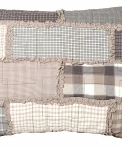 American Heritage Textiles Smoky Cobblestone Standard Sham