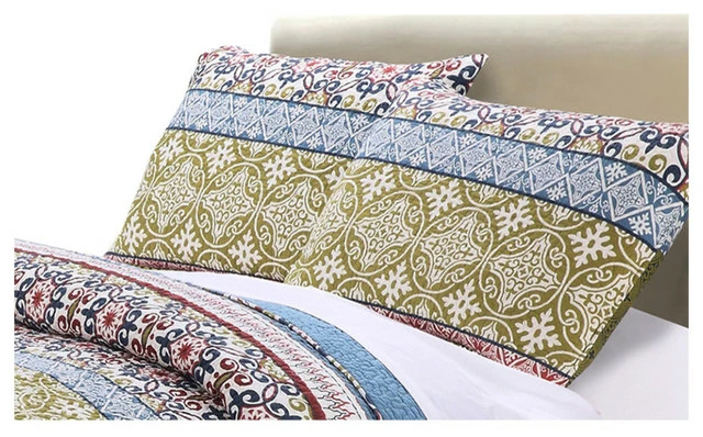 Greenland Home Fashions Greenland Shangri-La King Sham 1 Greenland Home Fashions Greenland Shangri-La King Sham