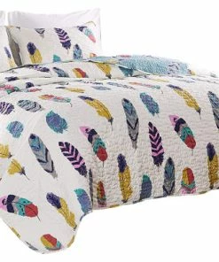 Greenland Home Fashions Greenland Dream Catcher Twin Quilt Set, 2-Piece, Twin